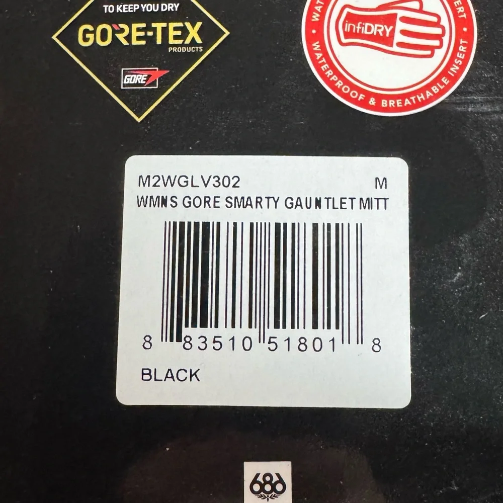 686 Womens Gore-Tex Smarty 3 in 1 Gauntlet Mitt - Picture 8 of 13